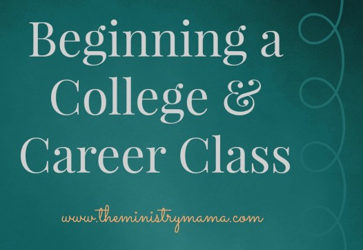 Beginning a College and Career Class